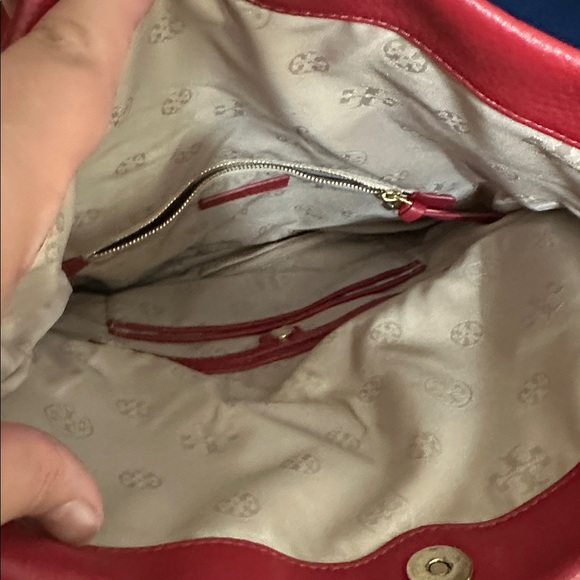 Tory Burch Red Leather Crossbody Bag - Picture 3 of 6